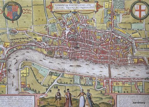 tudor map of london.